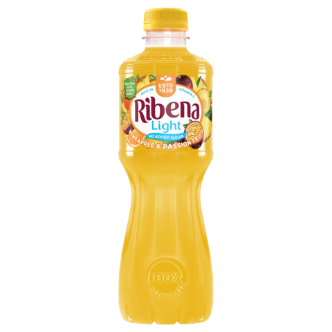 Ribena Light - Pineapple & Passion Fruit - No Added  Sugar